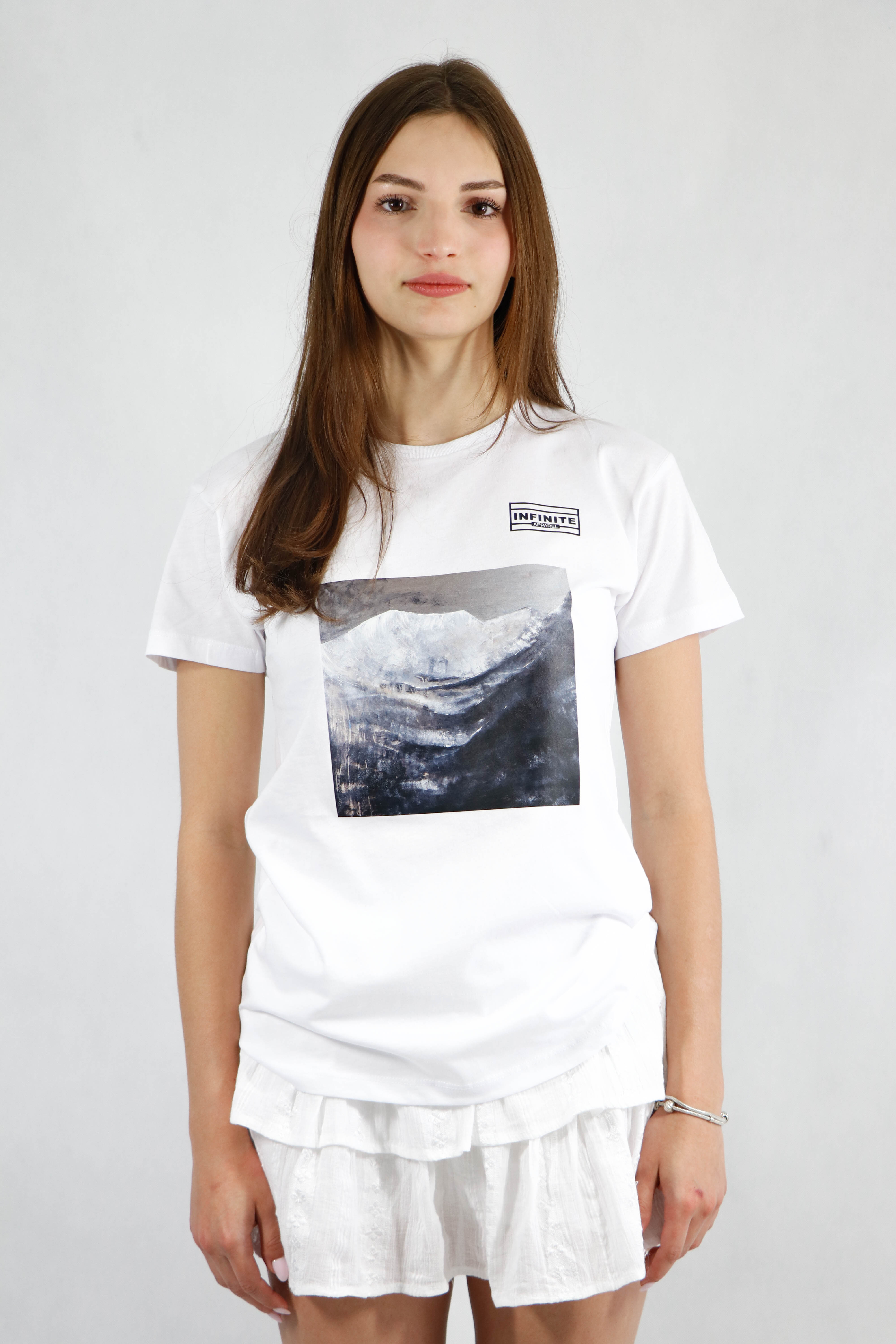 Silent Peak woman t-shirt white
